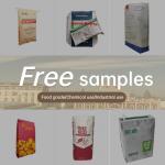 Custom Logo Pasted Multiwall Kraft Paper Bags For Packaging Powder Material for sale