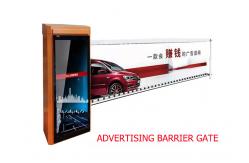 China DC24V Advertising Parking Barrier Gate 10s Adjustable Auto Reversing supplier
