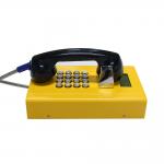 Full Keypad Stainless Steel Rugged Jail Phone SIP GSM With Handset for sale