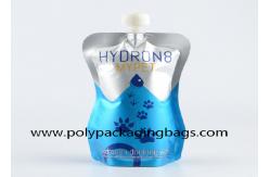 China 8oz Gravure Printing Aluminum Foil Stand Up Pouch With Spout / Spouted Bags supplier