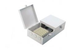 China Telecommunication Wall Mount Fiber Termination Box With Back Mount Frame supplier