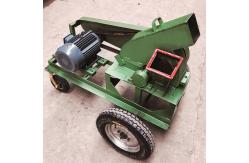 China 6T PH Diesel Engine Drive Disk Mobile Wood Chipping Machine supplier