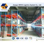 Portable Push Back Pallet Racking Q235 Steel For Space Utilization Removable for sale