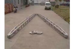 China LBR Model A Shape Lattice Gin Pole Strengthened For Erecting Tower / Pole supplier