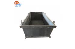 China 2M3-12M3 Metal Skip Bin Trash Skip Container Construction Garbage Bin supplier