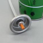 Versatile water based insecticide valve actuator for multiple uses with adaptability