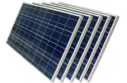 China Polycrystalline Solar Module / 110 Watt House Solar Panels Providing Special Design supplier