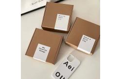 China Custom Brown Carton Mailing Box Shoe Box Clothing Box Large / Medium / Small supplier