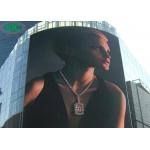 P6 outdoor full color advertising led screen wall mounted curved led advertising screen for sale