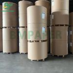 50gsm - 200gsm Sturdy Brown Kraft Paper Roll with Good Expansible for sale