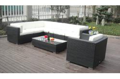 China 9pcs rattan big sofa set    supplier