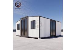 China Fully Welded Green Steel Foldable 20ft Container Cabin House OEM supplier