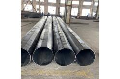 China Polygonal Q235 Wind Power Pole Generation Galvanized Steel Pole supplier