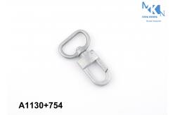 China Multi Fnctional Dog Chain Snap Hooks , Metal Swivel Hooks For Bags supplier