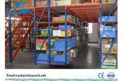 China Pallet Mezzanine Floor Racking System Q235B Cold Roll Steel Large Load Capacity supplier