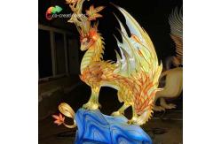 China Mythical Creature Western Dragon Lantern 220V supplier