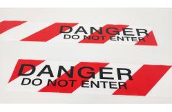 China Custom Design Plastic Barrier Tape Caution tape Made of PE supplier
