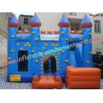Commercial Outdoor Inflatable Bouncy Slide 18 OZ PVC For Kids 1 Year Warranty for sale
