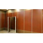 Modern Acoustic Movable Wall Panels 800mm Width / Sliding Folding Partition