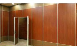 China Modern Acoustic Movable Wall Panels 800mm Width / Sliding Folding Partition supplier
