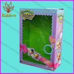 Pretty Design Paper Box Packaging For Gift With PVC Window for sale