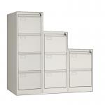 Metal KD Structure Height 1320mm Drawer Filing Cabinet for sale