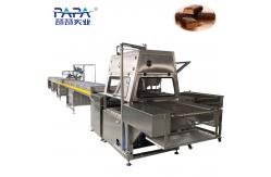 China Full Automatic Chocolate Enrobing / Coating Machine With Cooling Tunnel supplier