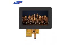 China Normally White TFT Touch Screen 4.3 Inch TFT LCD Module CTP supplier