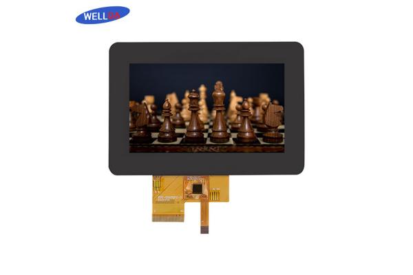Normally White TFT Touch Screen 4.3 Inch TFT LCD Module CTP