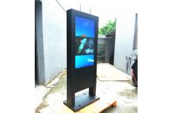 China Weatherproof Outdoor Touch Screen Kiosk Electronic Advertising Led Display Screen supplier