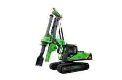 China Telescopic Low Headroom Piling Rig 200kN Pullback Force 150kW Power Output supplier