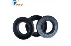China Black Mechanical Seals Double Lip Oil Seal For Temperature Environments supplier