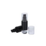 Empty 1.7oz Acrylic Black Makeup Foundation Dispenser Bottle Cosmetic Pump Bottle