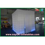 Inflatable Photo Booth Rental Cube Giant Portable Lighted Photo Booth Inflatable With Leds for sale