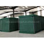 Welded Green 5.0mm Military Barrier 3 X 3 Mesh Hole for sale