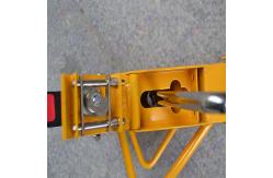 China Weather Resistant Passenger Car Wheel Clamps Lock With Adjustable Unique Keys supplier