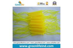 China Mini Retractable Light Green Short Coil Tethers supplier
