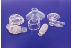 China Custom Medical Silicone Rubber Products Transparent High Elasticity supplier