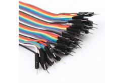 China Female To Male Dupont Connector Cable 2.54mm Pitch For Automobile supplier