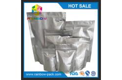 China Eco-friendly Silver Aluminium Foil Pouch k Stand Up Gravure Printing supplier