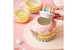 China Elegant Ceramic Tea Coffee Set In Classic / Modern Design Makes Ideal Presents supplier