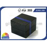 Black Red Pink Custom Elegant Girls Jewelry Box with Glossy Matt Laminated for sale