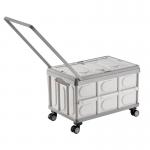Rubber Wheel Campervan Folding Camp Multipurpose Wagon Picnic Van Fold Up Utility Wagon