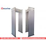 7 Inch LCD Display Door Frame Metal Detector 33 Pinpoint Zone For Doorways Access Control for sale