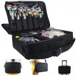 3 Layer Polyester Artist Brush Box With Adjustable Dividers