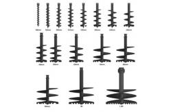 China Excavator Clay Drilling Machine Hydraulic Earth Auger Attachment Construction Works supplier