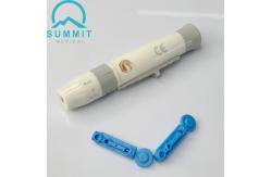 China Adjustable Lancing Device Kit Includes Sterile Twist Top Lancets supplier