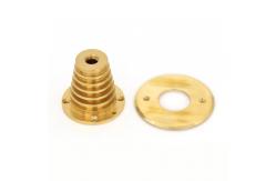 China Precision Brass CNC Machining Parts OEM Metal Prototyping Services supplier