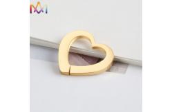 China Hollow Custom Engraved Heart Charm supplier