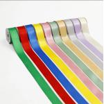 Polyester Satin Gift Wrap Ribbon 196 Colors for Single and Double Face for sale